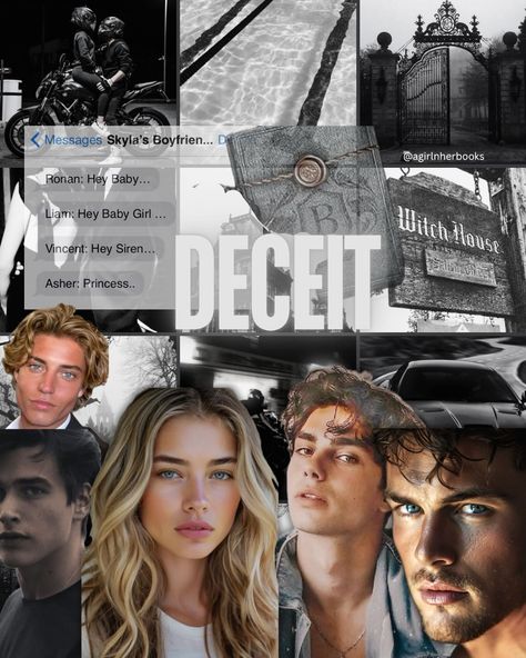 🗝️ Deceit 🗝️ (Book 1 of the Gallows Hill series) by Katelyn Taylor 𝐑𝐞𝐯𝐢𝐞𝐰: 🗝️ Excuse TF outta me ma’am …. What …. What just happened??? I devoured this book in ONE 24 hour period. I haven’t finished a book like that in a hot minute. I was OBSESSED - every moment of this book had me either panting, curling my toes, wanting to bop bop a particular individual or SQUEEING. But then the END? AYFR??? ….. 😏 I’m just gonna have to send Katelyn my emotional support bill …. Cause I need a dang drink...