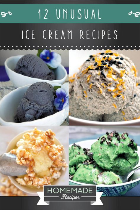 Homemade Ice Cream Recipes Licorice Ice Cream, Ice Cream Making, Granitas, Gourmet Ice Cream, Creative Dessert Recipes, Desert Ideas, Gelato Recipe, Ice Cream Maker Recipes, Ice Cream Pops