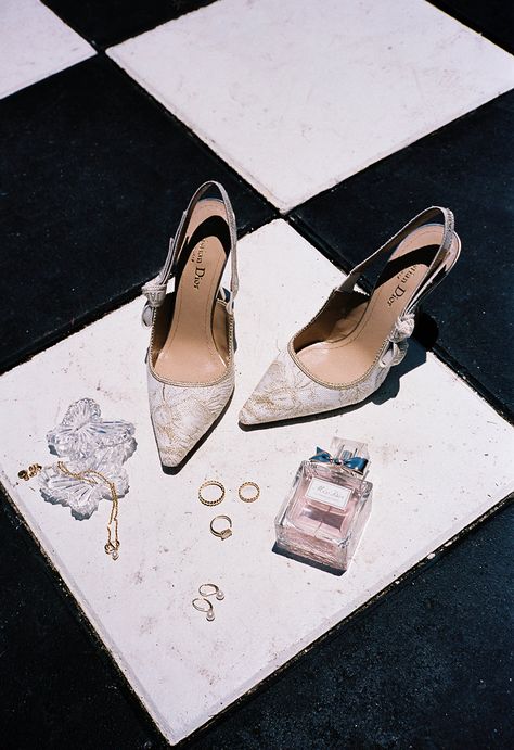 Editorial Wedding Details, Luxury Wedding Flatlay, Wedding Details Layflat, Editorial Wedding Flatlay, Anthropologie Bridal, Editorial Getting Ready Wedding, Designer Wedding Shoes, Bridal Prep, Wedding Details Photography