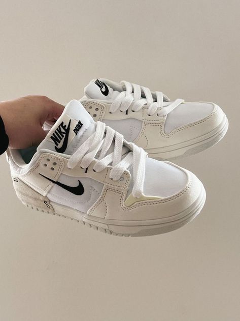 Nike Disrupt Pale Ivory, Nike Pale Ivory, Street Style Shoes Sneakers, Disrupt Dunk Low, Dream Shoes Sneakers, Nike Dunk Disrupt 2 Pale Ivory Black, Nike Disrupt Dunk Low, Filas Outfits Shoes, Nike Dunk Low Disrupt 2 Pale Ivory Black