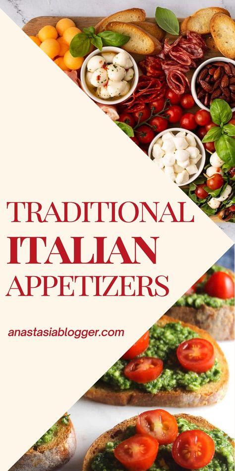 Easy Italian Appetizers For A Crowd, Authentic Italian Appetizers Italy, Italian Theme Appetizers, Italian Vegetarian Appetizers, Italian Christmas Party Food, Classic Italian Appetizers, Italian Antipasto Charcuterie Board, Italian Antipasto Platter Ideas, Traditional Italian Appetizers