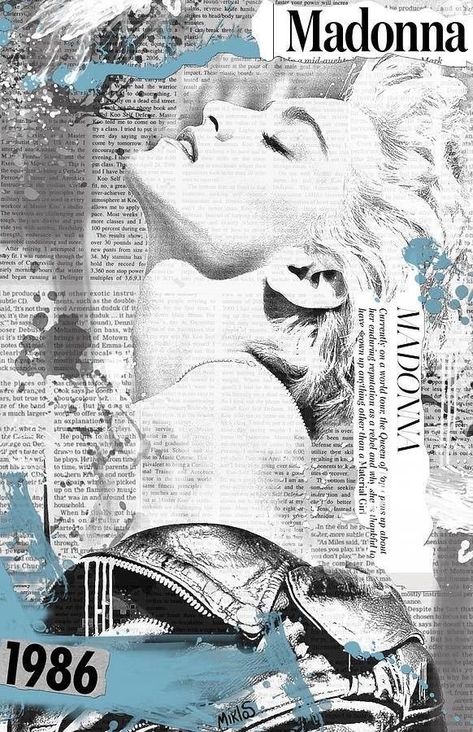 Pop Art Celebrities, Madonna Artwork, Madonna Painting, Artsy Wall, Madonna True Blue, Madonna Albums, Female Werewolves, Digital Painting Photoshop, Madonna 80s