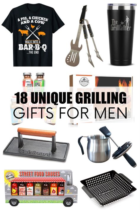 Create the ultimate Father’s Day gift for the grill master in your life with these grilling gifts for men! Dad will be ready to fire up the grill with gifts including tools, rubs, sauces, and more! Grill Master Gifts For Men, Bbq Gifts For Men, Grilling Gifts For Men, Diy Gym Bag, Grill Gift Basket, Steak Gift, Beautiful Paper Flowers, Surprise Gifts For Him, Mason Jar Mugs