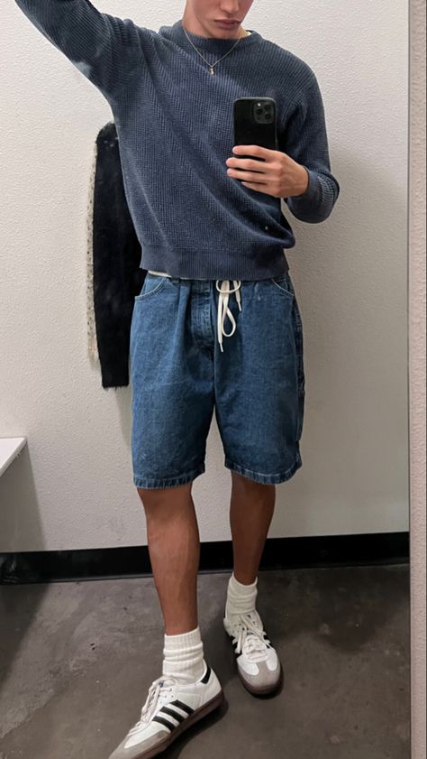 Ethan Core, Guys Summer Outfits, General Clothes, Adidas Shoes Outfit, Adidas Samba Outfit, Nyc Fits, Guys Fits, Samba Outfit, Mens Summer Outfits