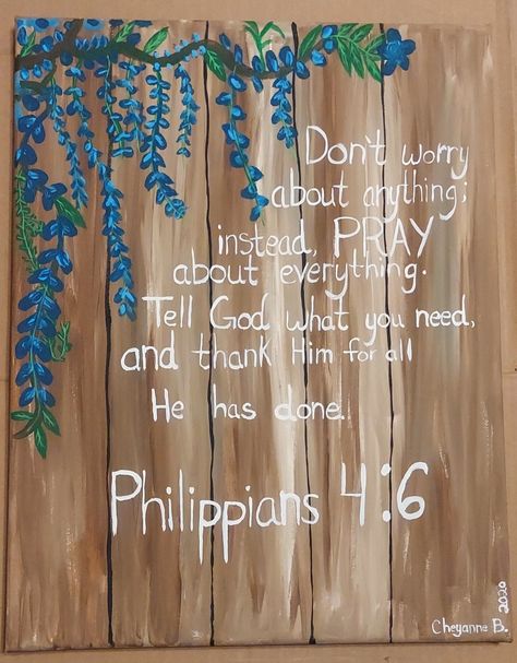 Faith Based Painting Ideas, Bible Verse Acrylic Painting, Bible Verse Painting Ideas, Painting Christian Ideas, Bible Painting Ideas, Christian Paintings On Canvas Easy, Diy Inspirational Wall Art, Bible Verse Canvas Art, Christian Art Painting