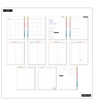 Happy planner layout