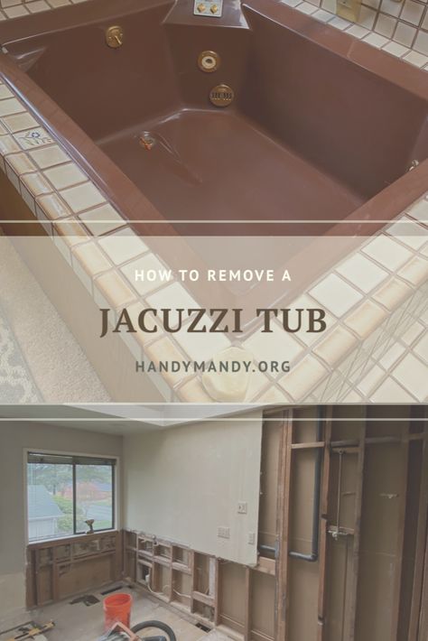 Removing Garden Tub Master Bath, Jacuzzi Tub Remodel, Jet Tub Remodel, Jacuzzi Tub Bathroom, Tub Remodel, Jacuzzi Bathtub, Built In Bath, Spa Bathtub, Bathroom Retreat