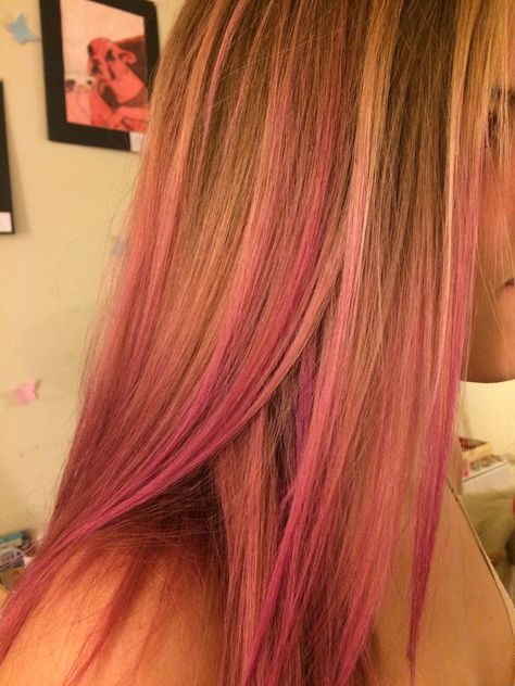 Unique Hair Color Ideas for Dark Hair | Elevate Your Look - summer hair color for red heads Pink Highlights In Dark Blonde Hair, Highlights In Dark Blonde Hair, Color For Red Heads, Unique Hair Color Ideas, Side Braids For Long Hair, Unique Hair Color, Hair Color Ideas For Dark Hair, Color Ideas For Dark Hair, Ideas For Dark Hair