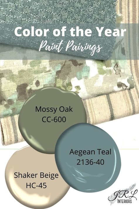 Color of the Year 2021 Aegean Teal Green And Brown Paint Palette, Aqua Teal Color Palette, Smoky Teal Paint Color, Best Fireplace Paint Colors, Teal Green Paint Colors, Bluish Green Paint Colors, Benjamin Moore Color Schemes, Muted Teal Paint Color, Colors That Go With Teal