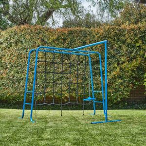 Shop Over $30 Online and in Store - Kmart Bars Design, Monkey Bar, Bar Unit, Play Outside, Monkey Bars, Outdoor Play Equipment, Body Strength, Play Centre, Upper Body Strength