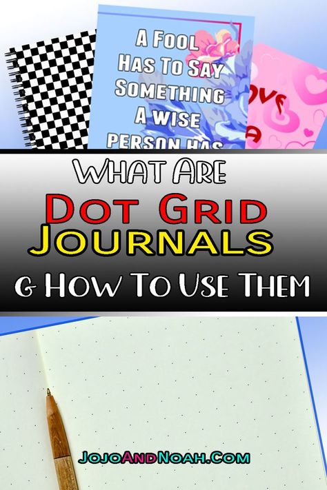 Dot Grid Journal, What To Do With Dot Grid Paper Dot Grid Paper, Grid Journal, Types Of Journals, Dot Grid Journal, Bullet Journal Ideas, Dot Grid Notebook, Grid Paper, Dot Grid, Journal Ideas