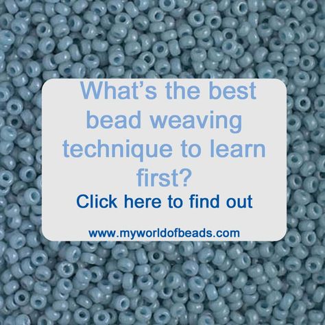 Basic Beading Techniques and Tips - My World of Beads How To Bead Weave, Basic Beading Techniques, Bead Weaving For Beginners, Kumihimo Bracelets Diy, Safety Pin Crafts, Pin Crafts, Kumihimo Bracelets, Bead Weaving Tutorials, Bead Sewing