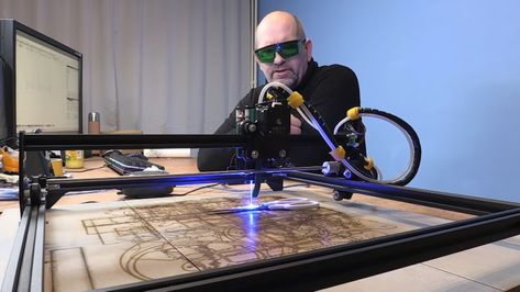 Laser Etching Stainless Steel With Mustard | Hackaday Etching Stainless Steel, Big Toys, Laser Ideas, 3d Printer Projects, Hard Metal, Laser Etching, Etching, Laser Engraving, Laser Cut