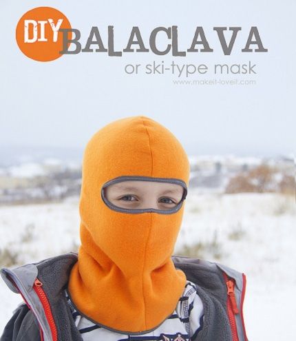 Diy Balaclava Free Pattern, Balaclava Pattern Sewing, Diy Ski Mask, Balaclava Sewing Pattern, Diy Balaclava, Fabric Art Diy, Ski Masks, Fleece Projects, Hats Crochet