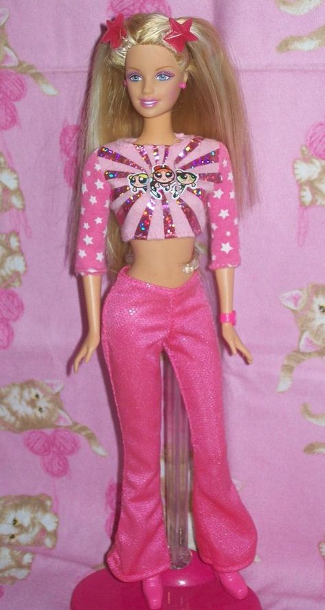 Dolls 2000s, Barbie Doll Outfits, Barbie Stacie Doll, Old Barbie Dolls, Girl Barbie, Power Puff Girls, Barbie 90s, Barbie 2000, Outfits 2000s