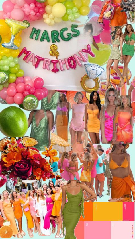 Bachelorette party theme Bachelorette Party Bus, Margaritaville Party, Bachelorette Party Items, Bachelorette Party Theme, Margarita Party, Bachelorette Inspo, Sunset Party, Dinner Party Summer, Bridal Bachelorette Party