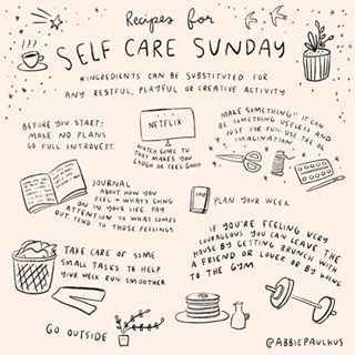 Abbie Paulhus / Illustrator 🎨 Tenk Positivt, Self Care Sunday, Best Friend Poems, Love Illustration, Self Care Activities, Self Care Routine, Self Improvement Tips, Happy Sunday, Positive Vibes