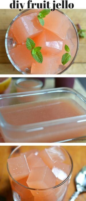 Diy Jello Recipe, Grapefruit Jelly, Diy Jello, Fruit Jello, Homemade Jello, Jello Gelatin, Jello Dessert, Grapefruit Recipes, Gelatin Recipes