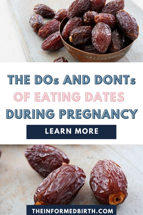 In this post, you're going to learn how dates for labor lead to an easy and fast labor and delivery. When getting ready for baby in your third trimester, don't forget to add eating dates during pregnancy to your third trimester to do list. These tips are perfect for moms who want a natural birth or want to have a fast labor. Have an easy labor and an easier first stages of labor with this tip. In this post, learn everything you need to know about dates when preparing for birth. Snacks During Labor Natural Birth, Dates For Labour, What To Eat To Prepare For Labor, How To Prepare For Labor And Delivery, Preparing For Natural Labor And Delivery, Getting Ready For Birth, Eating Dates For Labor, Labor Snacks Home Birth, Easy Delivery Pregnancy