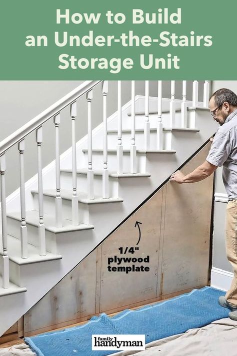 How To Build Storage Under Stairs, How To Make A Closet Under Stairs, Under The Steps Storage Ideas, How To Finish Under Stairs, Under Stairs Conversion, Under Basement Stairs Storage Ideas, Diy Under Stairs Storage How To Build, Under Step Storage, Under Stairs Storage Ikea Hack