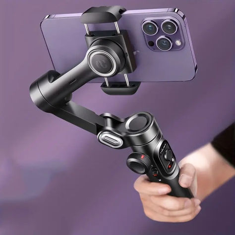 Xe 3 axis Handheld Gimbal Stabilizer Foldable - Temu Austria Mobile Gimbal, Gimbal Stabilizer, Fill Light, Tripod, Smartphone, Iphone