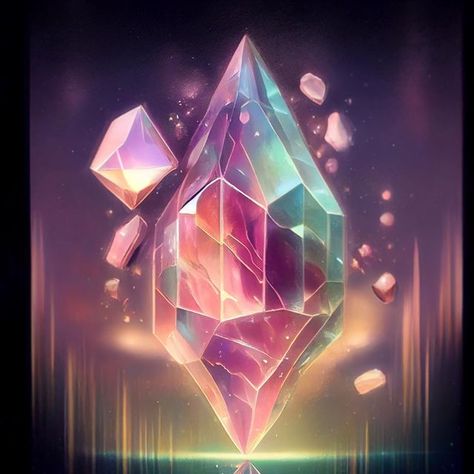 Magic Gemstones Fantasy Art, Crystals Gems, Gemstone Art, Gems Art, Light Magic, Game Master, Clip Art Borders, Oc Ideas, Labyrinth