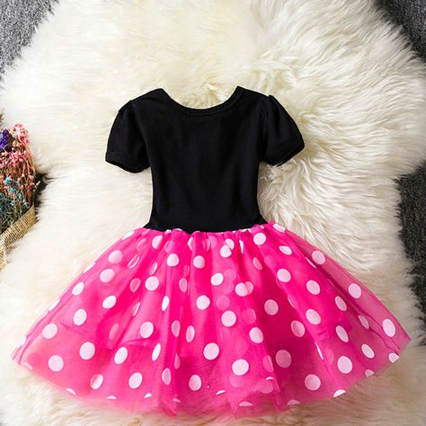 Baby / Toddler Splice Polka Dots Tulle Princess Party Dress Baby 1 Year Birthday, Tulle Dress Kids, Girls Tulle Dress, Girl Red Dress, Girls Lace Dress, New Party Dress, Minnie Mouse Dress, Birthday Party Outfits