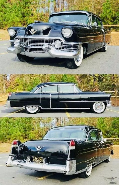 Black Cadillac, Cadillac Series 62, Classic Vans, V8 Engine, Classic American, Automotive Design, General Motors, Automatic Transmission, Rolls Royce