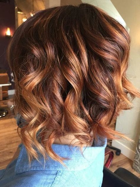 20 Stunning Hair Color Ideas for Green Eyes – HairstyleCamp Hair Color For Green Eyes, Tiger Eye Hair Color, Tiger Eye Hair, Caramel Hair Highlights, Best Balayage, Hair Colour For Green Eyes, Balayage Short Hair, Balayage Short, Dark Blue Hair