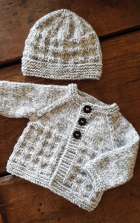 Pola Kardigan, Pola Sweater, Baby Knitting Patterns Free Newborn, Cardigan Til Baby, Free Baby Sweater Knitting Patterns, Pola Jaket, Baby Boy Knitting Patterns Free, Baby Hat Knitting Patterns Free, Baby Jackets Pattern