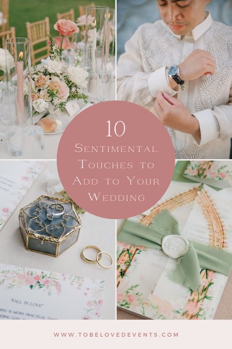 Infuse your wedding with heartfelt details that celebrate your love story! From personalized vows to cherished heirlooms, this blog post highlights 10 sentimental touches that add meaning and emotion to your special day. Discover more creative ways to incorporate these unique elements into your celebration, making it unforgettable for you and your guests.

Ready to make your wedding day truly personal? Explore the blog link for more inspiration and tips!

Photo credit: Ariel Min Photography Personalized Vows, Add Meaning, Polaroid Photo Album, Audio Guest Book, Sentimental Wedding, Wedding Elements, La Wedding, 2024 Wedding, Los Angeles Wedding