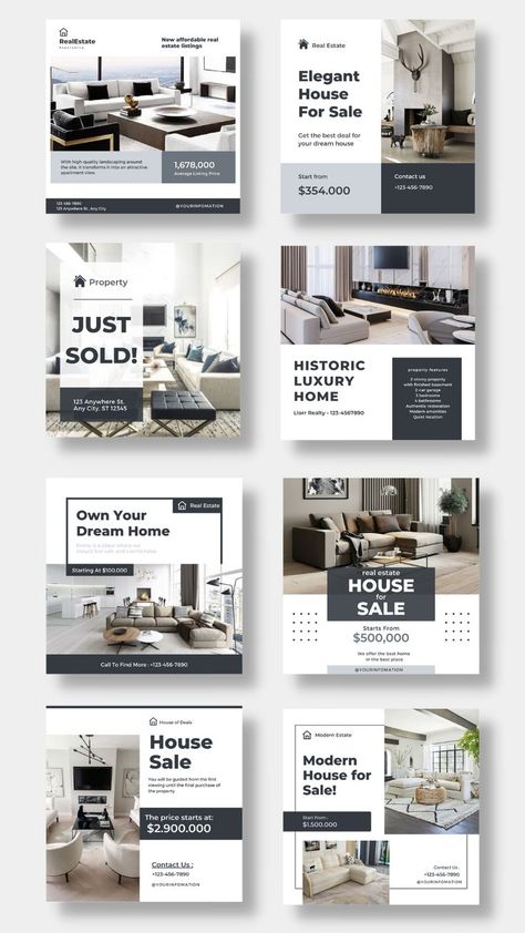 Are you a Real Estate Agent who is looking to increase engagement and give your social media presence a more branded look? 
This Real Estate Templates is perfect to give you stunning and cohesive branding to not only increase engagement but increase your following! Estate Agent Aesthetic, Real Estate Agent Aesthetic, Agent Aesthetic, Inmobiliaria Ideas, Marketing Real Estate, Real Estate Marketing Design, Apartment View, Real Estate Ads, Real Estates Design