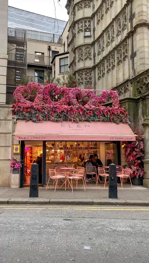 EL&N cafe London, Pink London aesthetic cafes El And N London, Cute Cafes In London, London Aesthetic Cafe, London Pink Aesthetic, El&n Cafe London, London Shopping Aesthetic, London Cafe Aesthetic, Pink Cafe Aesthetic, Abroad Pictures