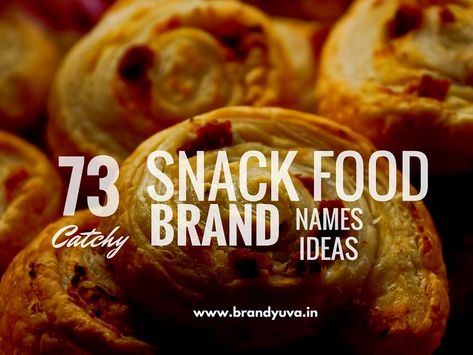 A Creative name is the most important function of marketing. Check here creative and catchy Snack Food brand names Ideas for your Inspiration. Snack Name Ideas, Snack Business Name Ideas, Food Company Name Ideas, Food Business Name Ideas Catchy, Food Brand Name Ideas, Colombian Snacks, Branding Video, Peanut Snack, Frozen Food Packaging