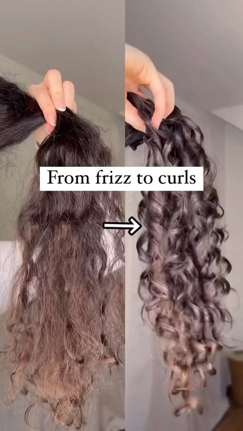 Curly Hair 👑 | Frizz is not a hair type, it’s curls coils or waves needing some care! Products used: 🎀 #curlsmithofficial Hold me softly style balm 🎀… | Instagram Best Hair Balm, S Curls, Curly Routine, Curly Hair Techniques, Curly Hair Frizz, Healthy Curls, Bounce Curl, Frizzy Curly Hair, Hair Growth Spray