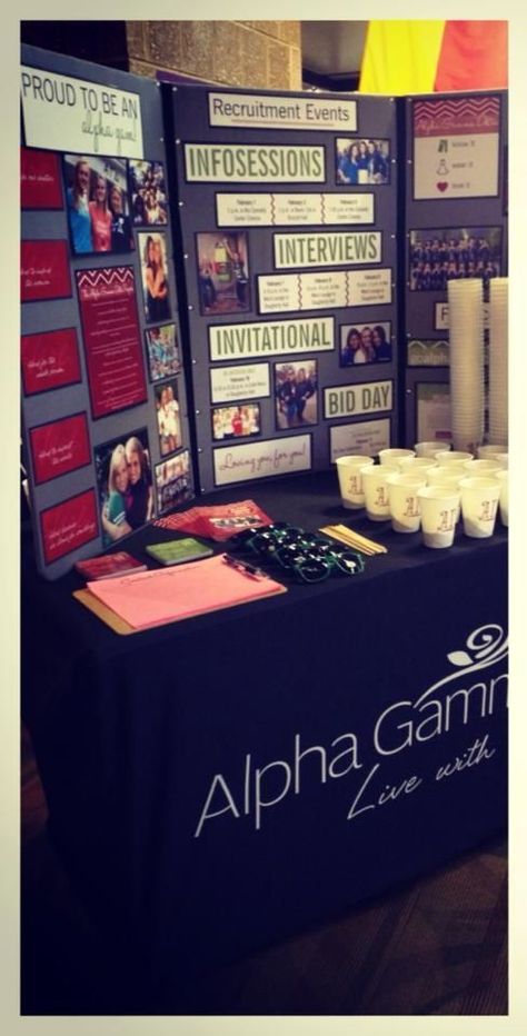 Club Rush Table Ideas, Trifold Board, Graduation Party Pictures, College Bulletin Boards, Western Carolina, Sigma Alpha Iota, Western Carolina University, Classroom Boards, College Club