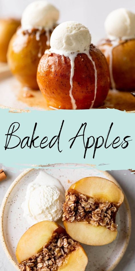 Impressive Dinner For Guests, Easy Impressive Dinner, Stuffed Baked Apples, Live Well Bake Often, Easy Baked Apples, Baked Apple Dessert, Clean Sweets, Baked Apple Recipes, Fall Dinners