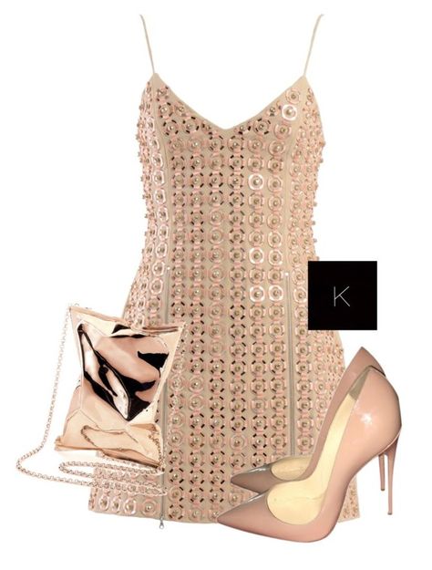 "Untitled #3506" by kimberlythestylist ❤ liked on Polyvore featuring David Koma, Christian Louboutin and Anya Hindmarch Louboutin Heels, David Koma, Anya Hindmarch, Moda Vintage, Polyvore Outfits, Fashion Killa, Fancy Dresses, Outfits Casuales, Look Fashion