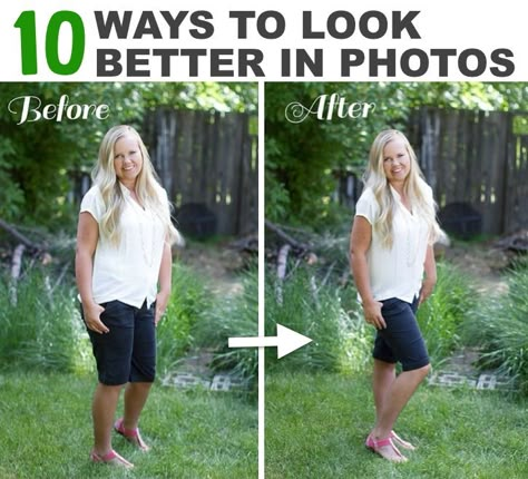 10 tips and tricks for looking your best in photos. Don't let the camera ruin your day! Pose Portrait, Stella York, Posing Tips, Foto Tips, Posing Guide, Photography 101, Foto Poses, Photo Op, Foto Pose