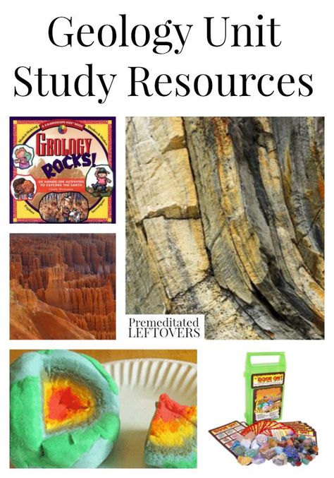 Geology Unit Study Resources- If you are looking to add fun activities or crafts to your geology unit, here are some excellent resources to get you started. Easy Peasy Homeschool, Geology Activities, Homeschool Science Projects, Science Unit Studies, Unit Studies Homeschool, Study Resources, Study Ideas, Unit Studies, Science Ideas