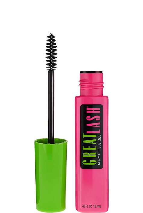 Maybelline New York Great Lash Mascara Great Lash Mascara, Maybelline Great Lash, Best Waterproof Mascara, Thickening Mascara, Budget Makeup, Diy Mascara, Drugstore Mascara, Maybelline Mascara, Mascara Review