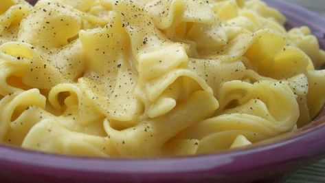 Amish Noodles Recipe - Food.com Amish Noodles, Table D Hote, Chicken Bouillon, Bouillon Cube, Amish Recipes, Goulash, Egg Noodles, Rigatoni, Noodle Recipes