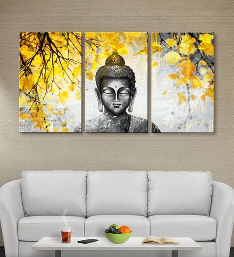 Dark Buddha, Buddha Canvas Art, Buddha Painting Canvas, Painting On Canvas For Beginners, Buddha Canvas, Buddha Art Drawing, Relief Art, Buddha Art Painting, Art Panels