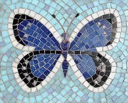 Adonis Butterfly, Easy Mosaic, Butterfly Mosaic, Paper Mosaic, Mosaic Stepping Stones, Mosaic Flower Pots, Mosaic Kits, Mosaic Animals, Mosaic Garden Art