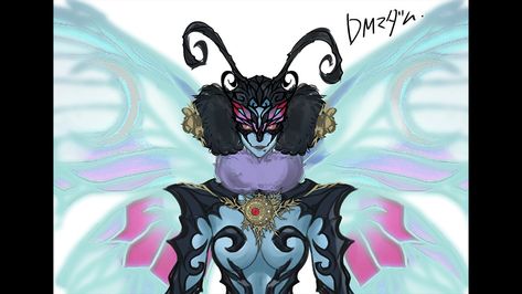 Demon Masquerade | Bayonetta Wiki | Fandom Madama Butterfly Bayonetta, Demon Masquerade, Face Concept Art, Bayonetta 3, Madama Butterfly, Butterfly Video, Butterfly Face, Demon Art, Fantasy Creatures Art