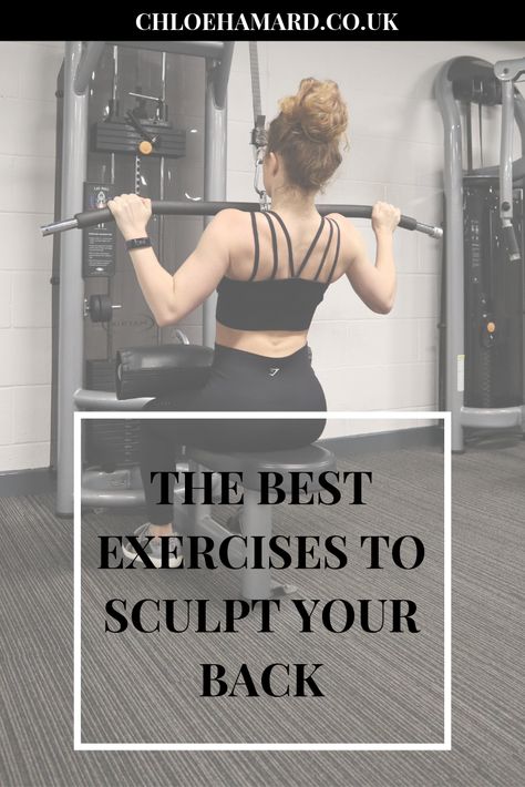 Best Back Exercises For Women Gym, Womens Back Exercises Gym, Women Back Exercises Gym, Back Workouts For Women At The Gym, Womens Back Exercises, Full Back Workout Women, Back Gym Workout Women, Womens Back Workout, Back Exercises Women Gym