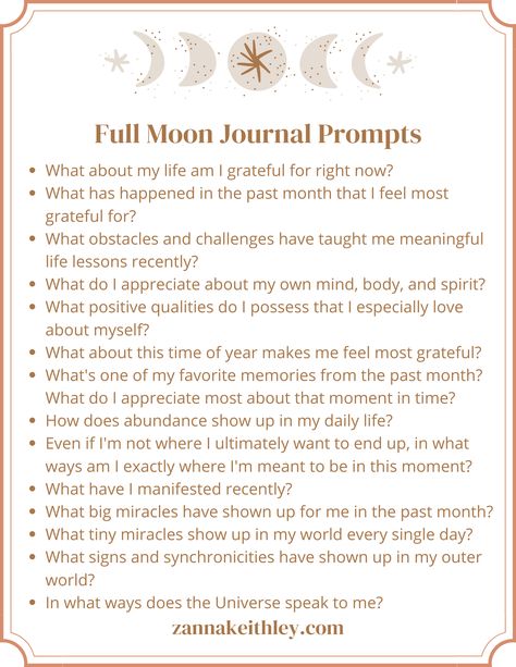 Full Moon Gratitude, Blue Moon Journal Prompts, Full Moon Ritual Journal, Journal Prompts New Moon, Strawberry Moon Journal Prompts, Full Moon Shadow Work Prompts, Full Moon Reflection Questions, Journal Prompts For Full Moon, Harvest Moon Journal Prompts