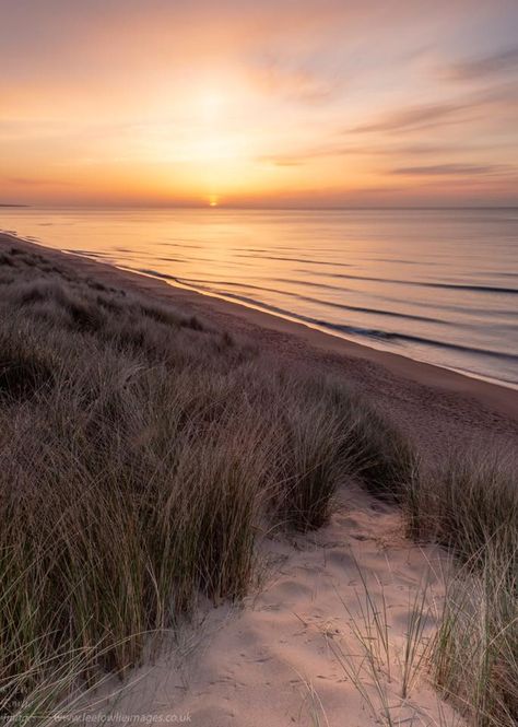 Astetic Pics, Beach At Dawn, Beach Scotland, Scottish Summer, Beach Path, Location Inspiration, Sand Dunes, Beach Aesthetic, Beach Sunset