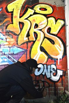 KRS-One graffiti  KRS-One graffiti Krs One, Arte Hip Hop, Hip Hop Classics, Real Hip Hop, Hip Hop And R&b, Hip Hop Art, Street Graffiti, Hip Hop Artists, Graffiti Wall