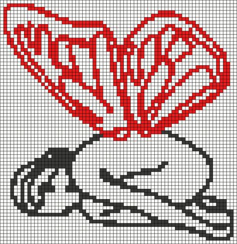 Fairy Drawing, Wings Fairy, Body Outline, Graph Crochet, Drawing Wall, Pixel Crochet, Tapestry Crochet Patterns, Crochet Design Pattern, Pixel Pattern